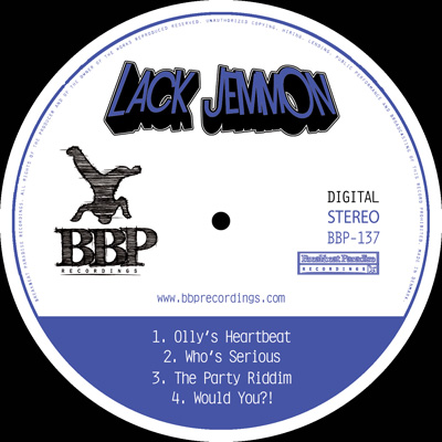 Lack Jemmon EP – Out now exclusive on Juno Download!