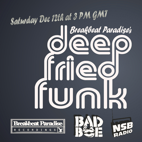 Breakbeat Paradise Presents: Deep Fried Funk – Show #1 – Live on NSB Radio