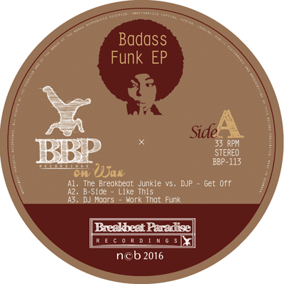 VA – Badass Funk EP – Out now on 12″ Vinyl!