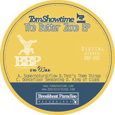 Tom Showtime – The Butterzone EP – Out now on Digital!
